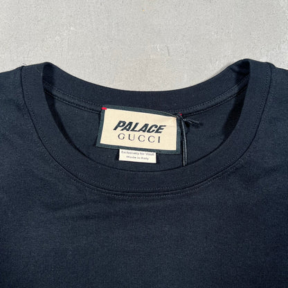 Gucci Palace GG P Black Tee (2022) Size Small NEW x16718