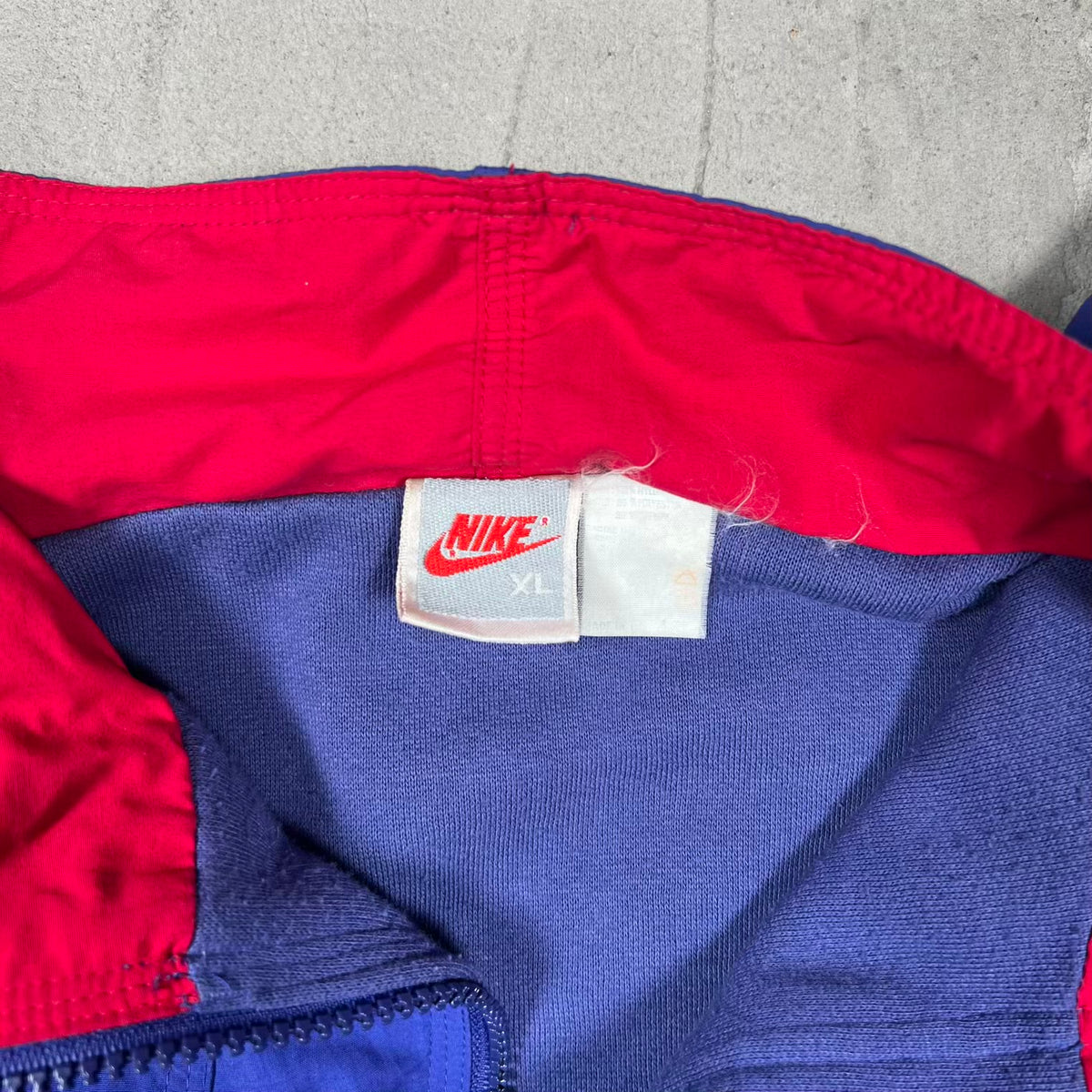 1990s Nike Sport Classics Purple Zip Up Jacket Size XL USED v20193