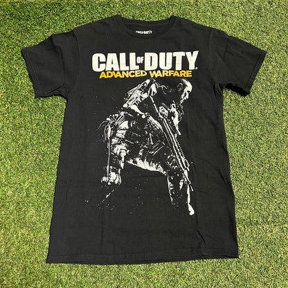 Call of Duty Advanced Warfare Black Tee Size Small USED v16424