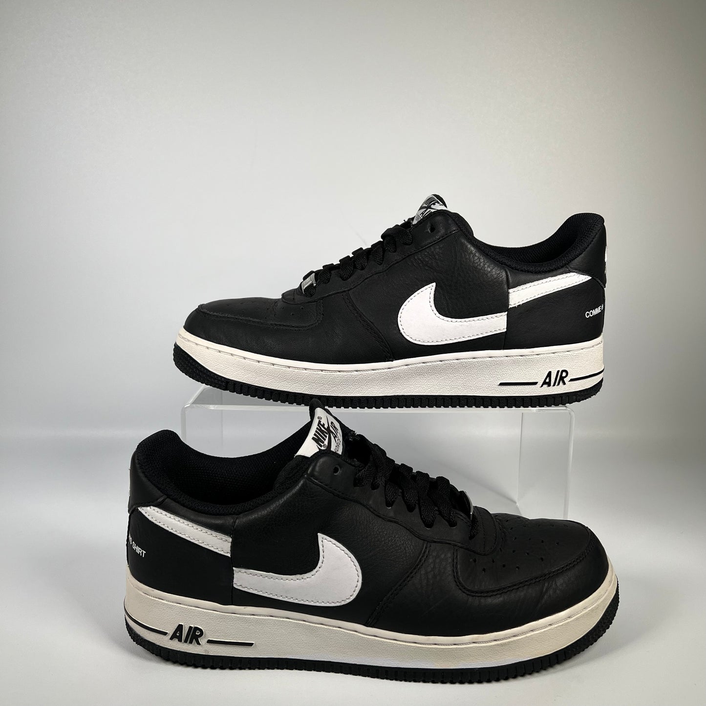 Nike Air Force One Supreme CDG Slipt (2018) Size 9.5 USED s17898