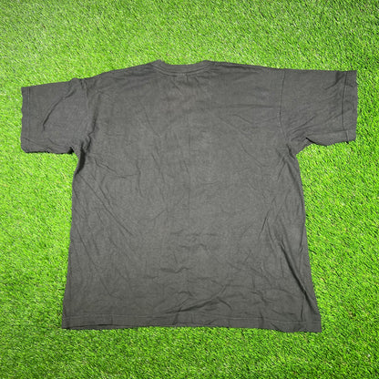 1991 Wa Mozart Prague Dancing in Street Black Tee Size XL USED v17204