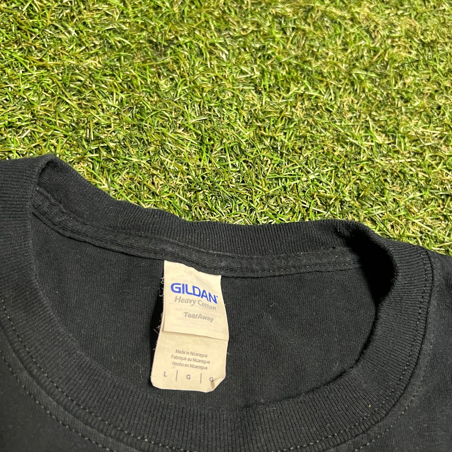 2016 Kanye Los Angeles Saint Pablo The Forum Black Tee Size Large USED v15913