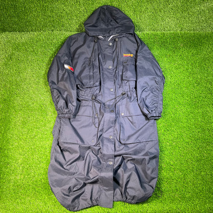 Tommy Hilfiger Timberland Navy Blue Parka Rain Jacket Size Medium NEW v16340