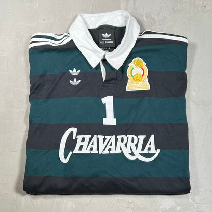 Adidas Willy Chavarria Mexico Longsleeve Rugby Size XL USED x18792