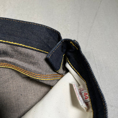 Evisu Indigo Yellow Arch Denim Size 36 (Tailored) USED x17659