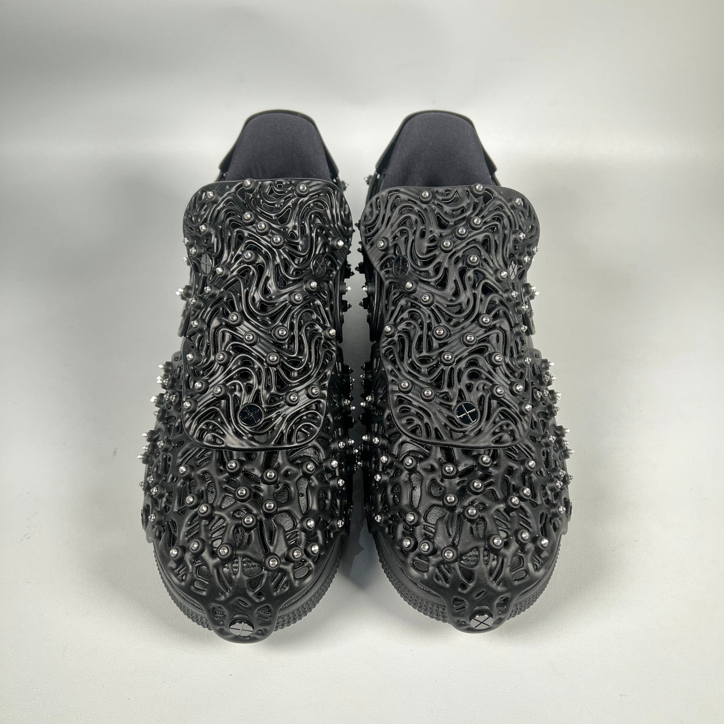 Nike Air Force 1 Low Swarovski Retroflective Crystals Black (2021) Size 8.5M/10W USED s18946