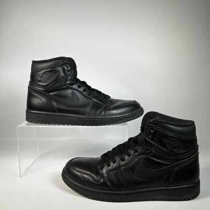 Jordan 1 High Black (2017) Size 9 USED s22512