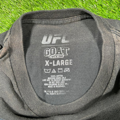 Modern Israel Adesanya Black "Last Airbender" Tee Size XL USED v17260