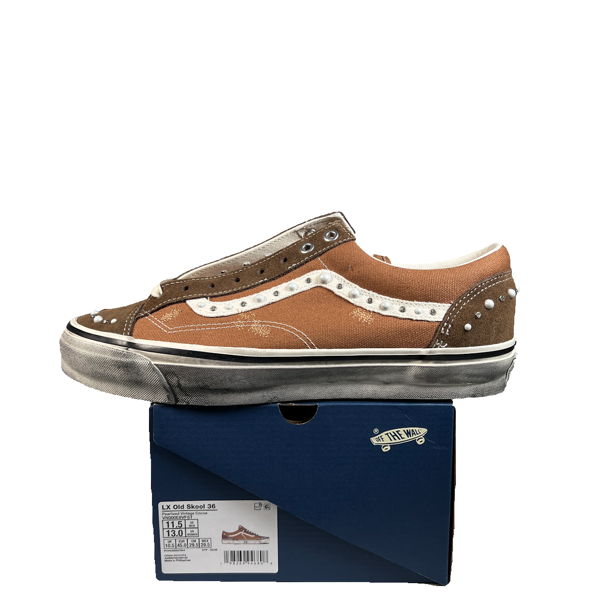 Vans LX Old Skool 36 Pearlized Pack Vintage Cocoa Brown (2026) Size 11.5 NEW s22869