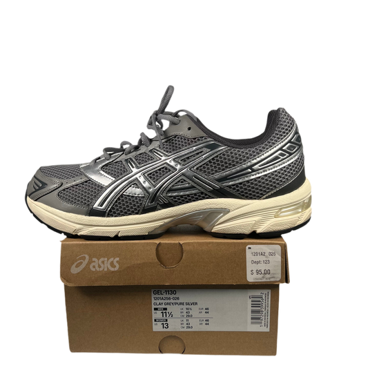 Asics Gel-1130 Clay Grey Pure Silver (2024) Size 11.5 USED S17997