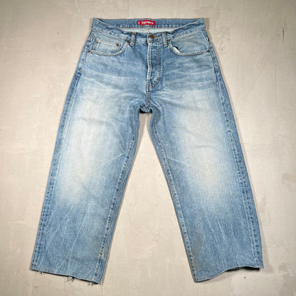 Supreme Loose Fit Selvedge Denim (2023) Size 30 USED x17062