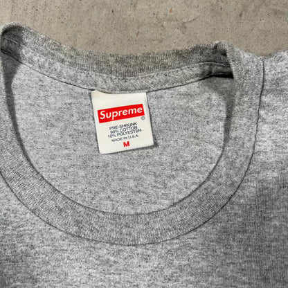 Supreme Arabic Logo Tee Grey (2023) Size Medium USED x18516