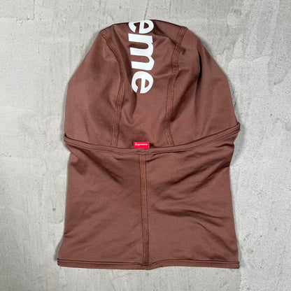 Supreme MLB Kanji NY Mets Brown Balaclava (2022) USED x18605