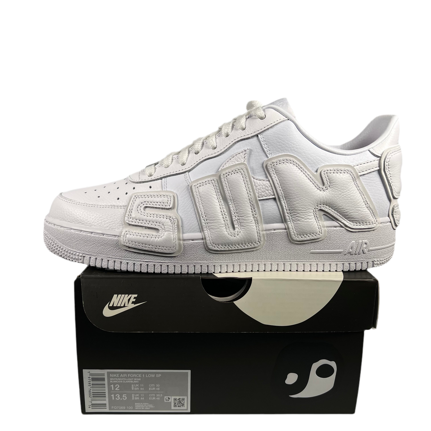 Nike Air Force One Low CPFM White (2024) Size 12 NEW s18781