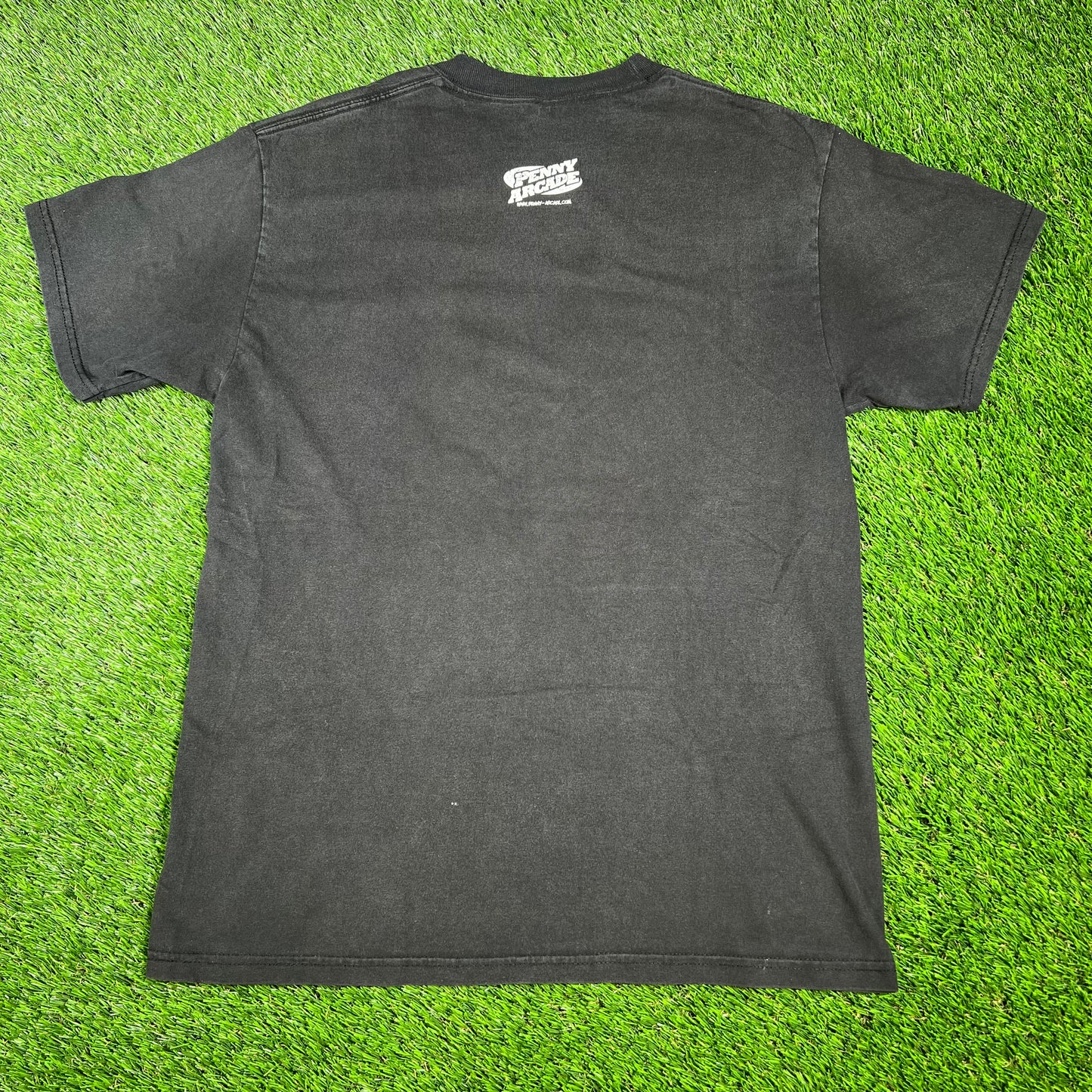 2006 Jesus Says Dont Be A Dick Black Tee Size Medium USED v16579