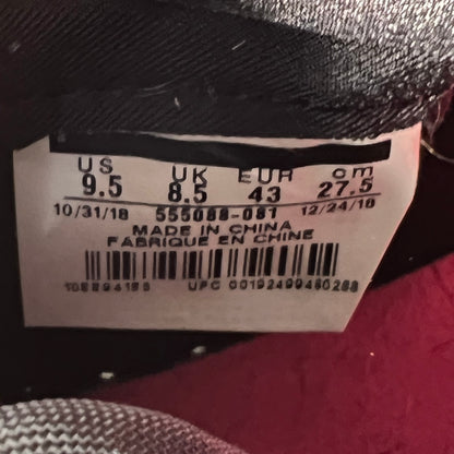 Jordan 1 High Black Crimson Tint (2019) Size 9.5 USED s21942
