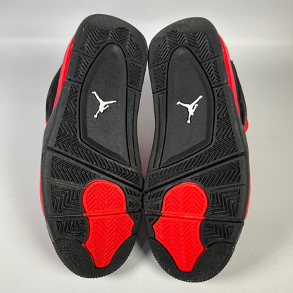 Jordan 4 Red Thunder (2021) Size 6Y USED s18955