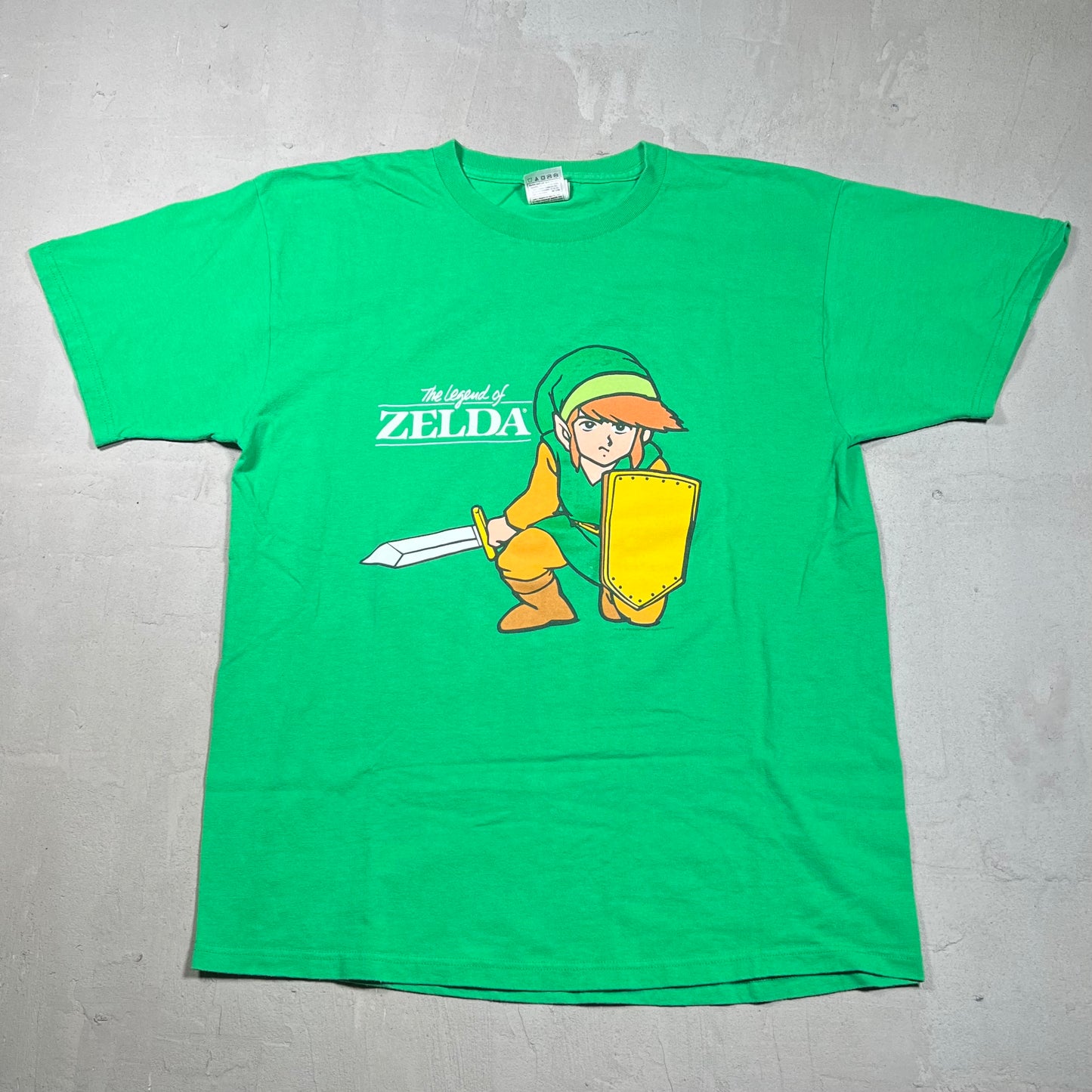 2003 The Legend of Zelda Green Tee Size Large USED v19325