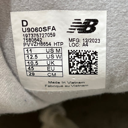 New Balance 9060 Shadow Purple (2022) Size 11 USED s18858