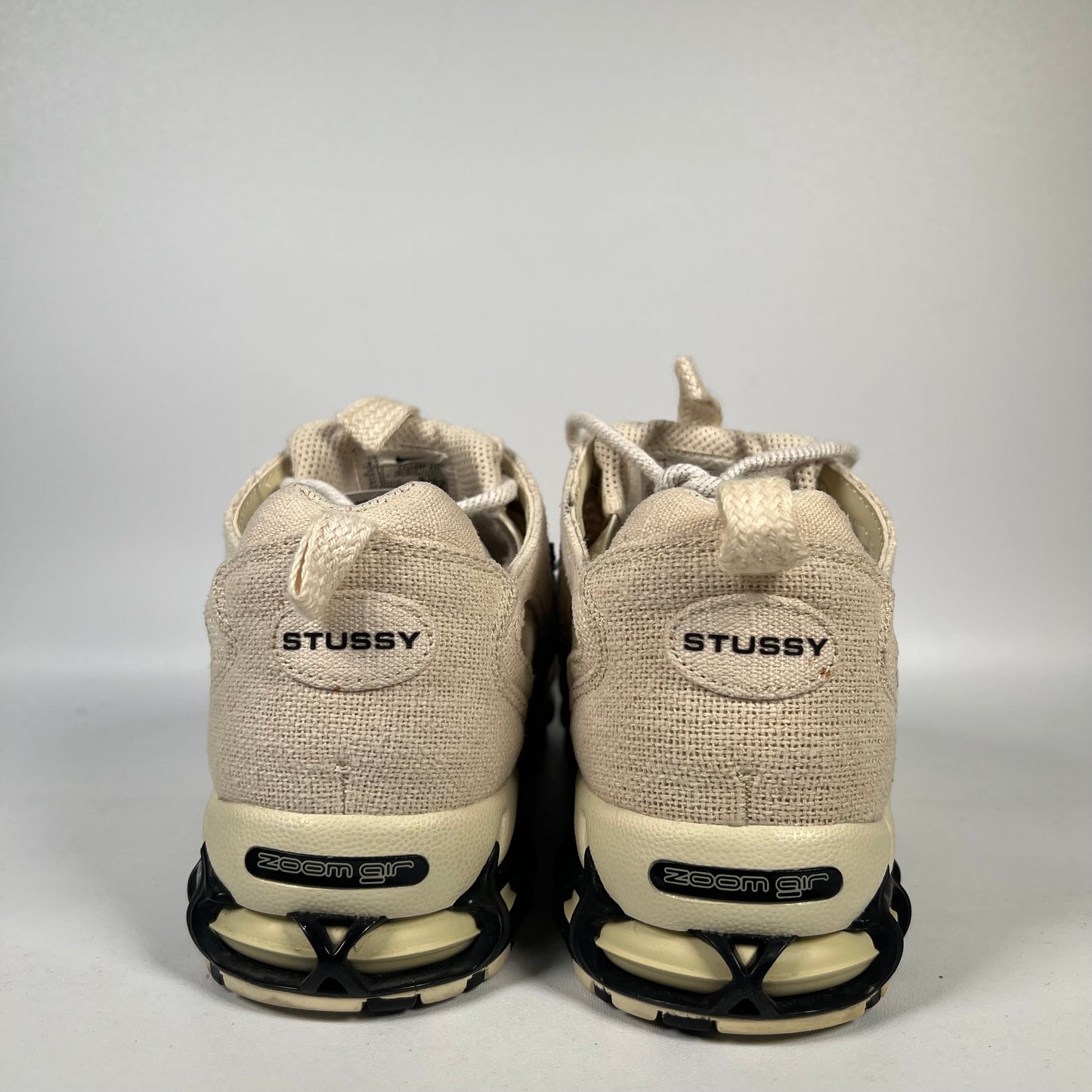 Nike air zoom spiridon cage 2 stussy fossil Size 8.5 USED s11781