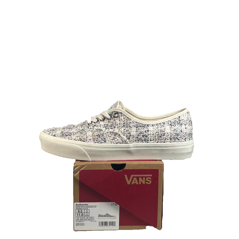 Vans Authentic Marshmallow White (2026) Size 9.5 USED s23497