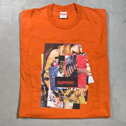 Supreme Stack (2021) Rust Brown Tee Size Large USED x18446