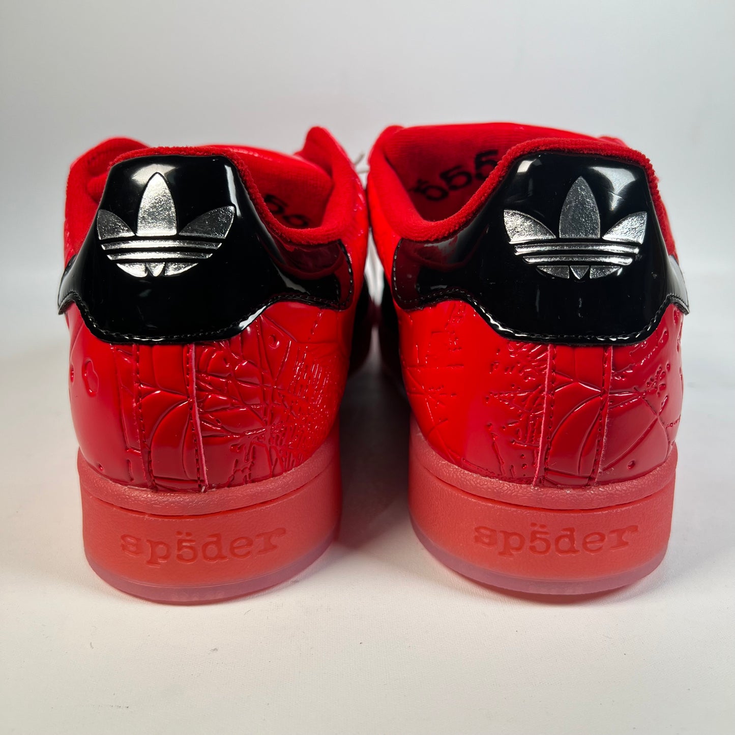 Adidas Superstar Sp5der Red Black (2026) Size 11.5 USED S21550