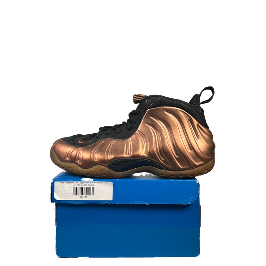 Nike Foamposite One Copper 2009 Size 8 USED S17115