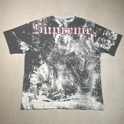 Supreme Misfits AOP Black Tee Size Large NEW x17424