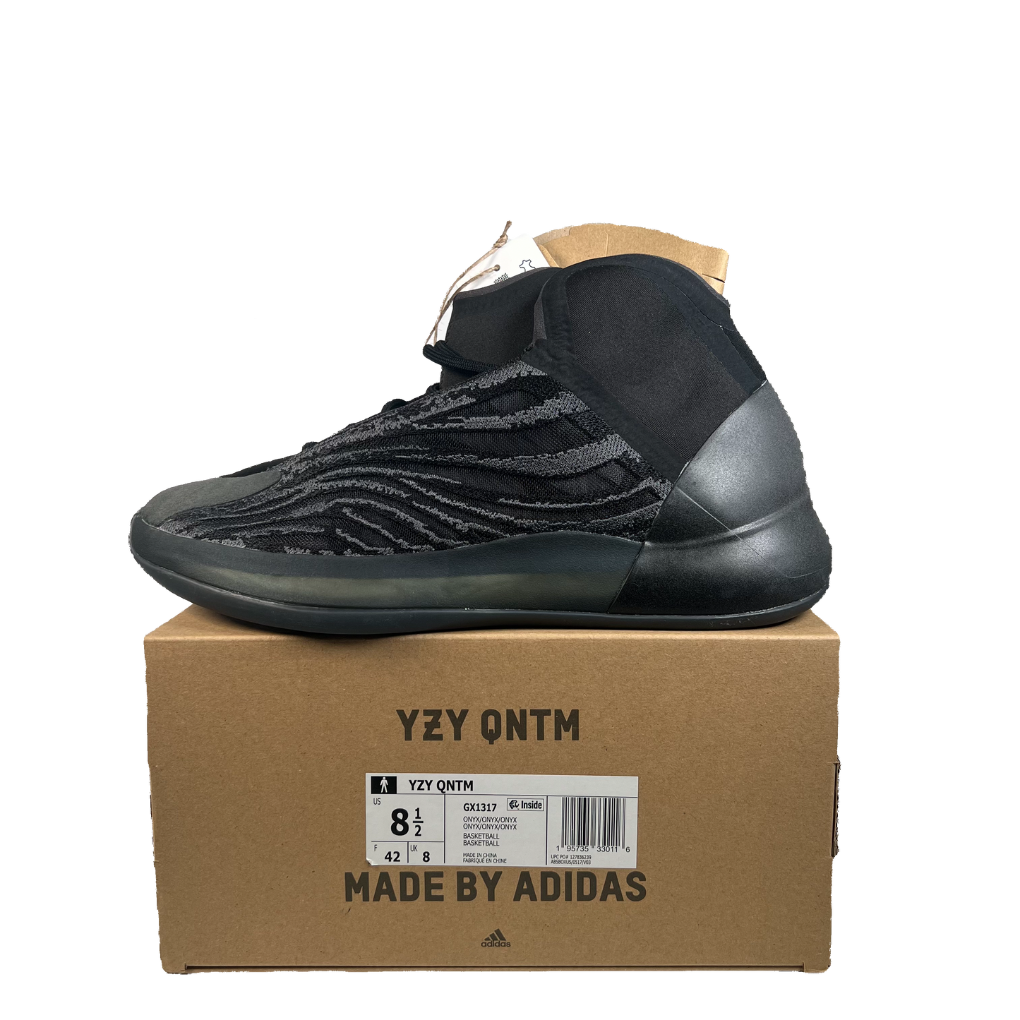 Adidas Yeezy QNTM Onyx (2021) Size 8.5 NEW s22463