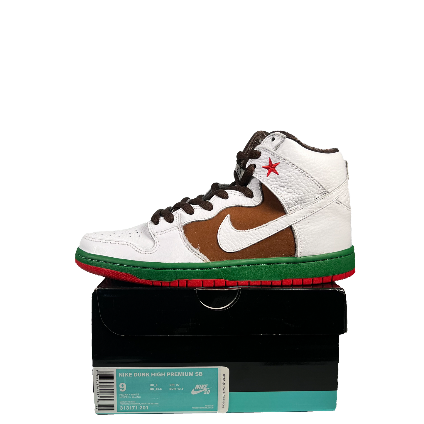 Nike SB Dunk High Cali (2014) Size 9 NEW s20383