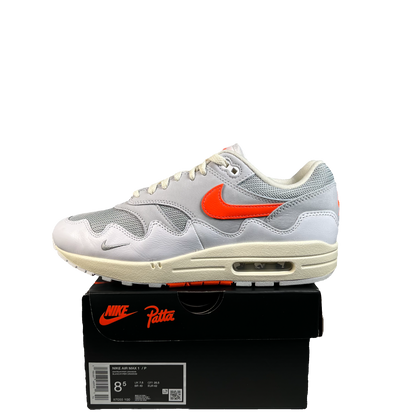 Nike Air Max 1 Patta Waves White Hyper Crimson (2026) Size 8.5 USED s22384