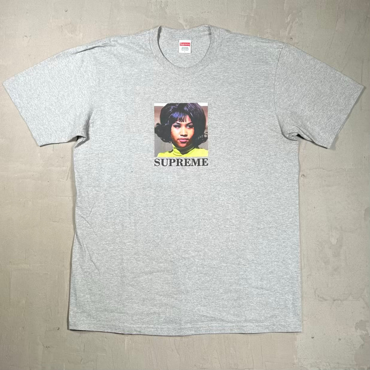 Supreme Aretha Tee Grey (2026) Size Large USED x18594