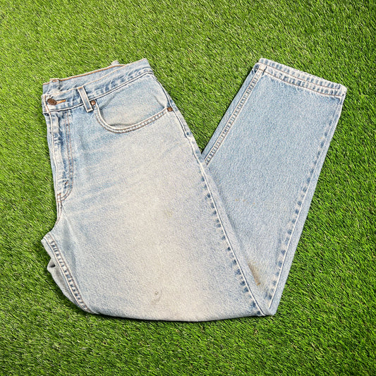 2001 Levi 545 Bronze Tab Blue Jeans Size 34 USED v17958