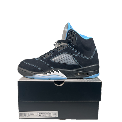 Jordan 5 Black University Blue (2026) Size 8.5 USED s22924