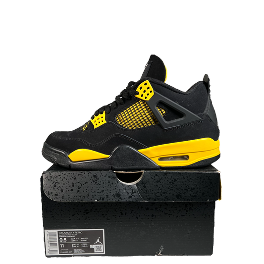 Jordan 4 Thunder (2023) Size 9.5 USED s22188