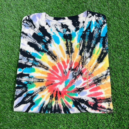 Travis Scott Cactus Jack "Highest in the Room" Tie Dye Tee Size Large USED x14499