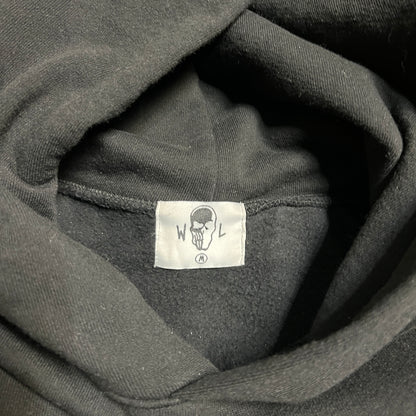 Warren Lotas Brooklyn Nets Something Is Brewing Black Hoodie Size Medium USED x13500