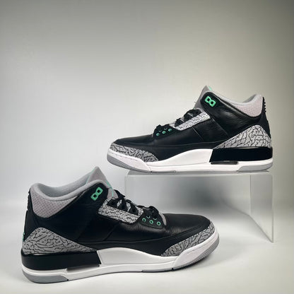 Jordan 3 Green Glow (2023) Size 10.5 USED s23799