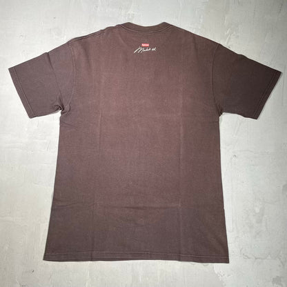 Supreme Muhammad Ali The Greatest Brown Tee (2010) Size Large USED x18545