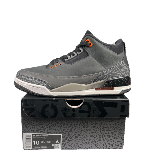 Jordan 3 Fear Pack (2023) Size 10 USED s18939