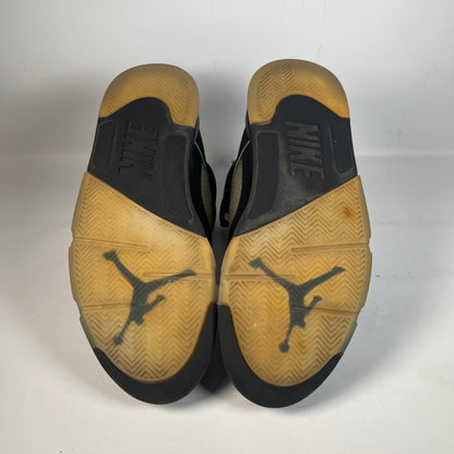 Jordan 5 Black Metallic Reimagined (2025) Size 10.5 USED s22370