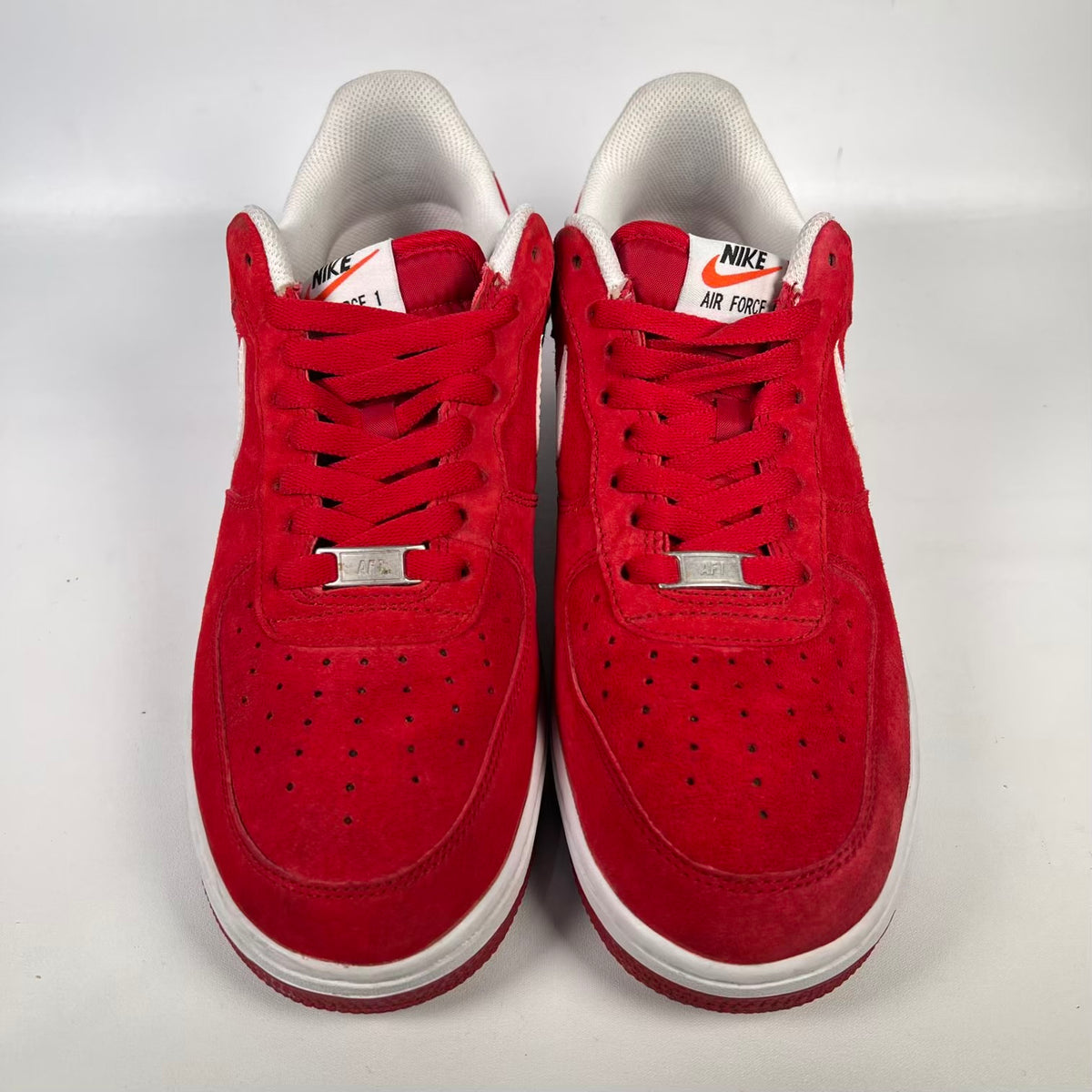 Nike Air Force 1 Low Gym Red White (2017) Size 10 USED s23772