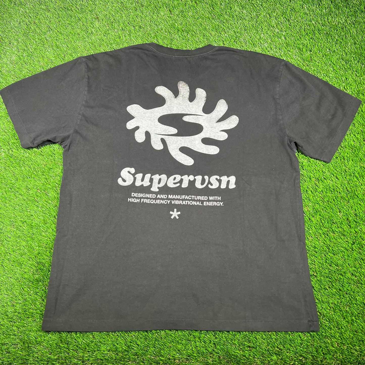 Supervsn High Frequency Black Tee Size XL USED x14704