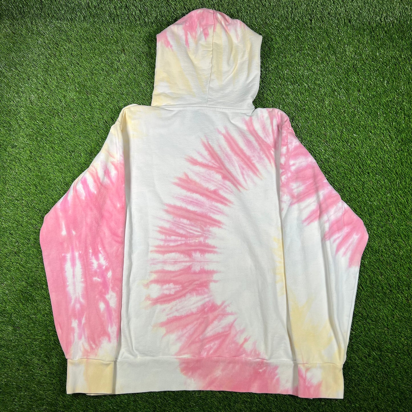 Kith Pink Tie Dye Williams I Hoodie (2020) Size Large USED x14742