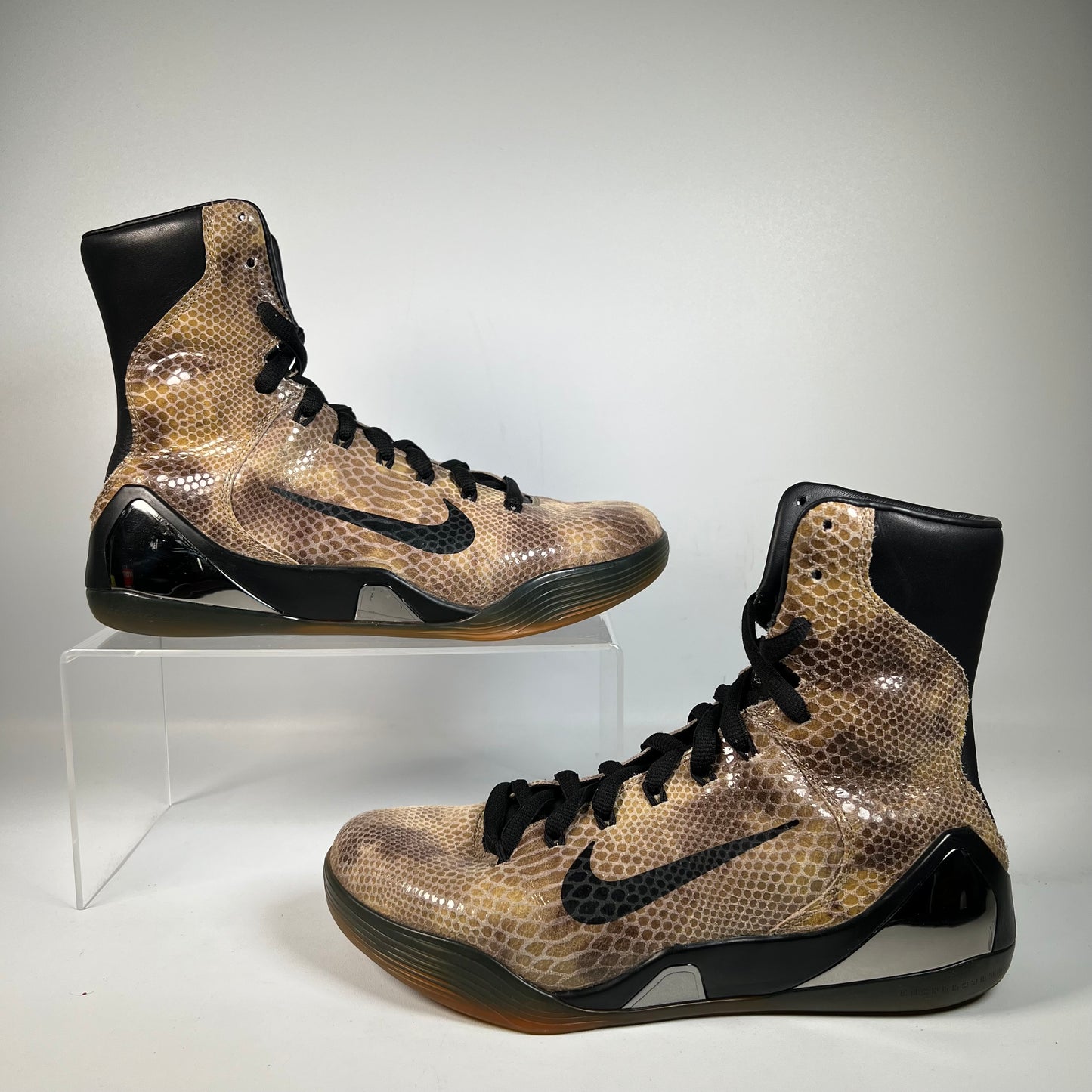 Nike Kobe 9 EXT Snakskin High (2014) Size 9 USED s22130