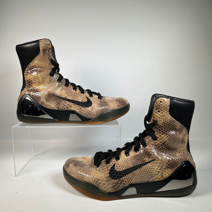 Nike Kobe 9 EXT Snakskin High (2014) Size 9 USED s22130