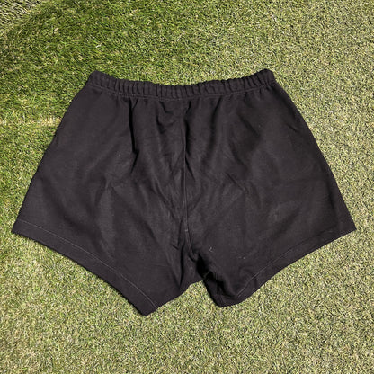 Fear of God FOG Essentials Black Sweat Shorts Size Medium USED x14122