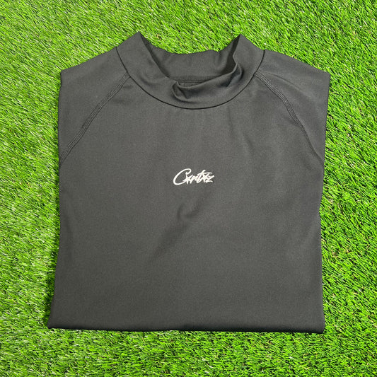 Corteiz Black Midlayer Longsleeve Size Medium USED x15941