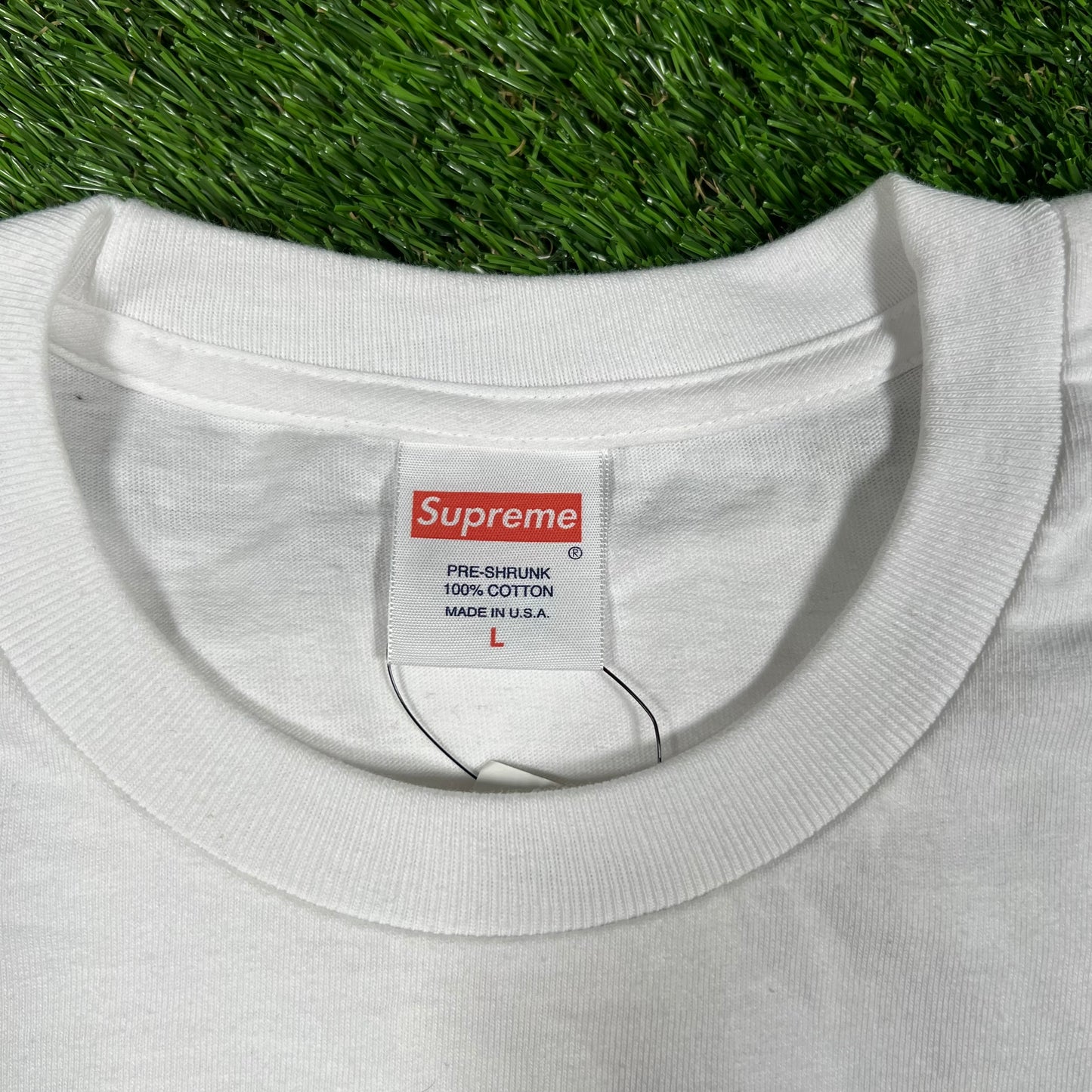 Supreme KRS One 2014 Photo White Tee Size Large NEW x14504